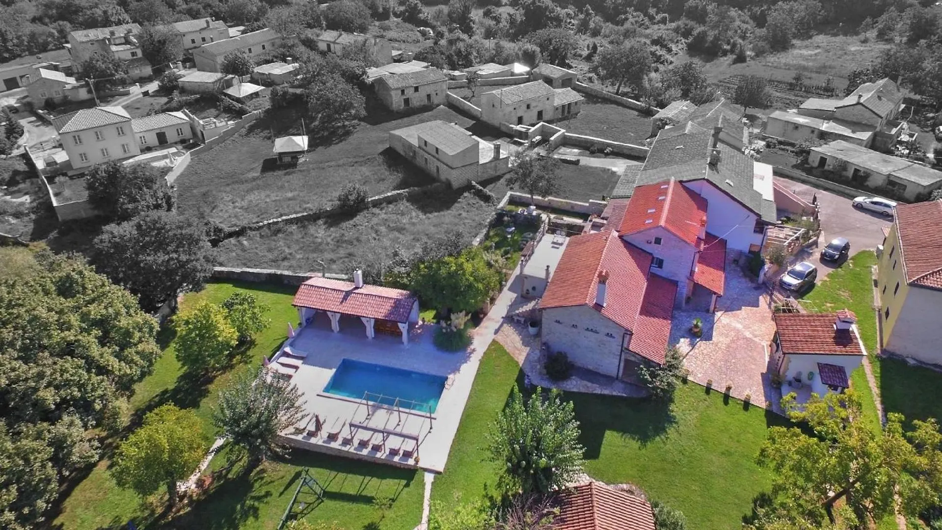 Σπίτι διακοπών Ferienhaus Mit Privatpool Fuer 16 Personen Ca 300 Qm In Rojnici, Istrien Binnenland Von Istrien